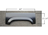 LH WHL OPNG REPAIR PNL UPR RANGER 83-88 WILL NOT FIT 89-92 - 3/8 DIFF IN LENGTH OF WHEEL ARCH AREA - image 1