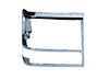 RH H.L. DOOR CHR/BLK/SIL RANGER 89-92 BRONCO II 89-90 EXPLORER W/O LTD PK G 91-94 - image 1