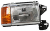 RH H.L. ASSY W/ PARKING LAMP W/ CHR BLK TRIM FORD P/U/BRONCO 87-91 - image 1