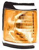 RH PARK LAMP W/ BLK CHR TRIM FORD P/U/BRONCO 87-91 - image 1