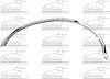 577-92L Front Wheel Well Molding for 1987-1996 Ford Bronco, 1987-1998 Ford F150, F250, F350 Trucks [Left/Driver Side] - image 1