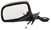LH DOOR MIRROR PWR NON-HTD CHR/BLK NON-FLDG PADDLE DESIGN FORD P/U 92-98 B RONCO 92-96 - image 1