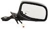RH DOOR MIRROR PWR NON-HTD CHR/BLK NON-FLDG PADDLE DESIGN FORD P/U 92-98 B RONCO 92-96 - image 1