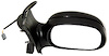 RH DOOR MIRROR PWR NON-HTD TEXT W/GLOSS BLK CVR NON-FLDG CONTOUR TYPE W/O S IGNAL FORD F150/250 LD P - image 1