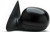 LH DOOR MIRROR PWR NON-HTD TEXT W/GLOSS BLK CVR FLDG CONTOUR TYPE W/VISIBLE ILLUM SIGNAL FORD F150/F - image 1