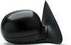 RH DOOR MIRROR PWR NON-HTD TEXT W/GLOSS BLK CVR FLDG CONTOUR TYPE W/VISIBLE ILLUM SIGNAL FORD F150/F - image 1