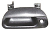 TAILGATE HDL UNIV BLK W/O LOCK HOLE FORD F150/250 LD P/U 97-03 F150 HERITA GE 04 F-SERIES SUPERDUTY P/U 99-07 EXCURSION 00-05 - image 1