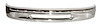 FT BUMPER W/O FOG LAMP CUT-OUT CHR FORD F150/250 LD P/U 2WD 97-98 - TAI CHR - image 1