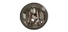 RH FOG LAMP ROUND NEW STYLE FORD P/U 08/09/05 TO 08 - image 1