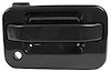 RH OUTR FT DR HDL P BLK SMOOTH W/O KEYLESS ENTRY FORD F150 P/U 04-08 - image 1