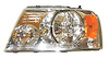 LH H.L. COMBINATION TYPE W/ CHR TRIM NEW STYLE FORD F150 04-08 - image 1