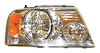RH H.L. COMBINATION TYPE W/ CHR TRIM NEW STYLE FORD F150 04-08 - image 1