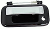 RR GATE HDL W/O RR VIEW CAMERA CHR W/BLK HSNG F150 06-11 - image 1