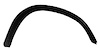 RH FT FENDER MLDG BLK NEW STYLE FORD F150 FX4 04-08 - image 1