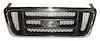 GRILLE CHR/SIL BAR TYPE NEW STYLE FORD F150 XL 04 - image 1