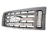 GRILLE BLK W/ CHR FRAME FORD F150 XLT 09 XLT W/O CHR PKG 11 - image 1