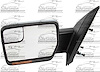LH MIRROR OTR REAR VIEW S - image 1