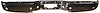 RR BUMPER BLK P W/ RR OBJECT SENSOR EXCURSION 00-05 - image 1