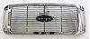 GRILLE W/ CHR PKG BILLET STYLE FORD F-SERIES SUPER DUTY 06-07 - image 1