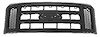 GRILLE MAT BLK FORD SUPER DUTY XL 08-10 OE HAS THE EMBOSSED SUPERDUTY LOGO AFTERMARKET DOES NOT - image 1
