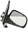 RH DOOR MIRROR PWR HTD TEXT BLK FLDG W/PUDDLE LAMP EXPLORER 95-01 MOUNTAIN EER 97-01 - image 1
