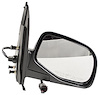 RH DOOR MIRROR PWR NON-HTD TEXT BLK FLDG W/PUDDLE LAMP EXPLORER 95-01 MOUN TAINEER 97-01 EXPLORER 2 DR SPORT 01-03 - image 1