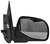 RH DOOR MIRROR PWR NON-HTD TEXT BLK FLDG W/PUDDLE LAMP EXPLORER/MOUNTAINEER 02-05 - image 1