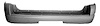 RR BUMPER CVR W/O SENSOR W/O APPEAR PKG W/O WHEEL OPNG MLDG P EXPLORER XL T/XLT SPORT 04-05 - image 1