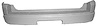 RR BUMPER CVR W/O SENSOR W/O APPEAR PKG TEXTURED ARIZONA BEIGE LWR/PTD UPR P EXPLORER XLT/XLT SPORT 02 - image 1