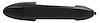 OUTR FT DR HDL UNIV TEXTURED BLK W/O KEYHOLE ESCAPE 01-07 - image 1