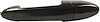 OUTR FT DR HDL UNIV SMOOTH BLK W/O KEYHOLE ESCAPE 01-07 MARINER 05-07 - image 1
