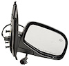 LH DOOR MIRROR PWR HTD SMOOTH BLK P FLDG WINDSTAR 99-00 - image 1