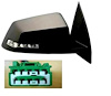 RH MIRROR PWR BLK MMRY HTD W/SGNL ACADIA 07-10 OUTLK 08-10 - image 1