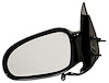 LH DOOR MIRROR PWR NON-HTD GLOSS BLK P NON-FLDG SATURN S SERIES SDN/WGN 9 6-02 - image 1