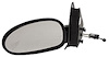 LH DOOR MIRROR MAN REM NON-HTD GLOSS BLK P NON-FLDG SATURN S SERIES CPE 9 7-02 - image 1