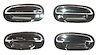 DR HDL CVR CHR 4PC KIT NAVIGATOR 98-02 EXPEDITION 97-02 FORD F150/250 LD P/U QUAD CAB 97-03 LH W/O KEYLESS RH W/ KEY HOLE - image 1