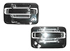 DR HDL CVR CHR 2PC KIT FORD P/U REG CAB 04-07 W/O KEYLESS ENTRY W/ PASS SI DE KEY HOLE - image 1