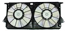 RAD/CON COOLING FAN ASSY BLADE/MOTOR/SHROUD LUCERNE/CADILLAC DTS 06-10 - image 1