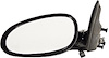 LH DOOR MIRROR PWR NON-HTD GLOSS BLK P FLDG CENTURY 97-05 REGAL 97-04 - image 1