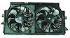 RAD/CON COOLING FAN ASSY BLADE/MOTOR/SHROUD 3.1L 3.8L W/ HD COOLING CENTU RY/REGAL 00-01 - image 1