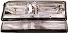 LH H.L. COMBINATION TYPE W/ PARK/SIG LAMP W/ BLK EDGED LENS PARK AVE/ULTRA 91-93 LESABRE 92-93 - image 1