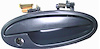 LH FT DR HDL OTR SMOOTH BLK LESABRE 00-05AURORA 01-03BONNEVILLE 00-05 - image 1