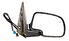 RH DOOR MIRROR PWR HTD TEXT W/GLOSS BLK CVR P W/O AUTO DIMMER W/O PUDDLE LIGHT AVALANCHE/ESCALADE EXT 03-06 - image 1