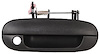 RH FT OTR DR HDL W/ KEY HOLE TEXT BLK TRAILBLAZER/ENVOY/BRAVADA/RAINIER 02- 09 - image 1