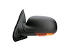LH DOOR MIRROR PWR HTD TEXT BLK MAN FLDG W/ HIDDEN ILLUM SIGNAL W/O MEM TRA ILBLAZER/ENVOY/BRAVADA 02-03 W/AMBER LENS - image 1