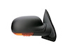 RH DOOR MIRROR PWR HTD TEXT BLK MAN FLDG W/ HIDDEN ILLUM SIGNAL W/O MEM TRA ILBLAZER/ENVOY/BRAVADA 02-03 W/AMBER LENS - image 1