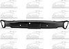 FT BUMPER IMPACT BAR TRAILBLAZER/ENVOY/BRAVADA/RAINIER 02-09 - image 1