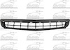 CAPA FRT BUMPER GRILLE LS - image 1