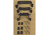 Console Mounting Bracket Set 1964-65 Chevelle/El Camino - image 1