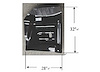 Front Section Floor Pan 1964-72 Chevelle, Beaumont, Malibu, El Camino, GTO, Le Mans, Tempest, Cutlass - image 1